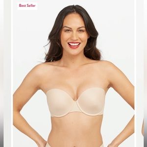 NWT SPANX Up For Anything Strapless Bra